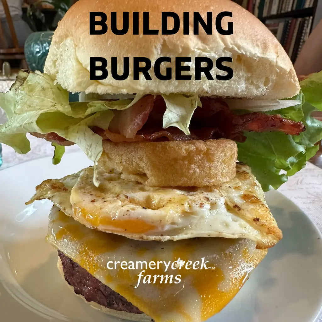 joshua's mega burger toppings