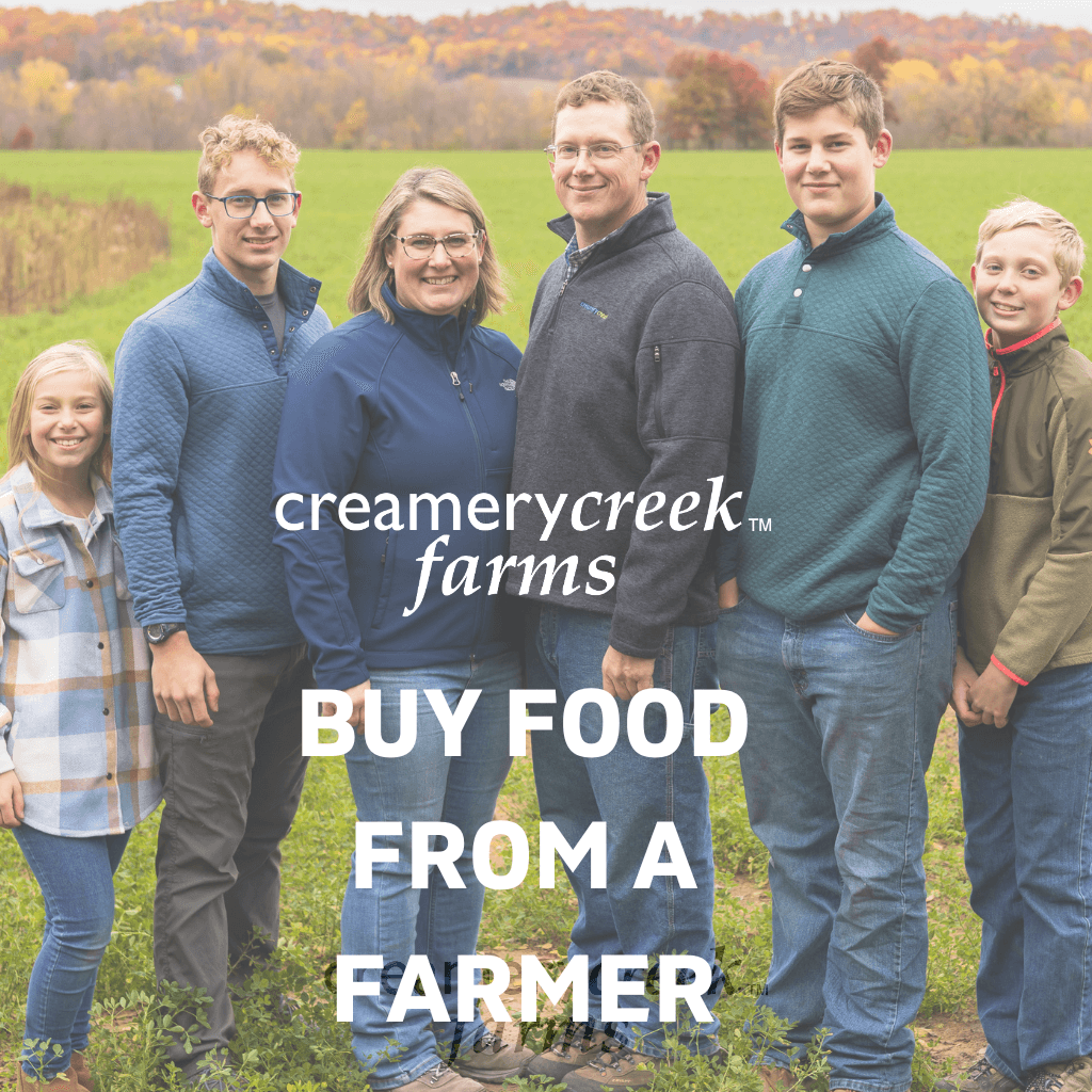 buy food from a farmer