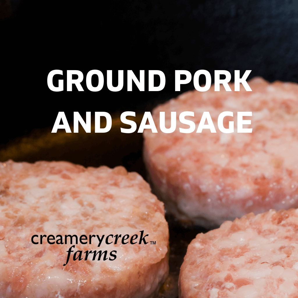creamery creek ground pork and sausage