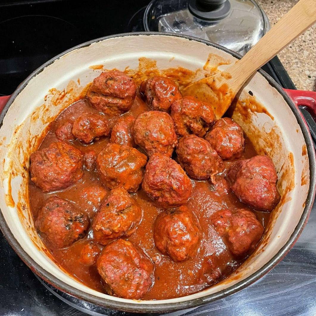 Dry Aged Ground Beef Meatball Mix - Creamery Creek Farms