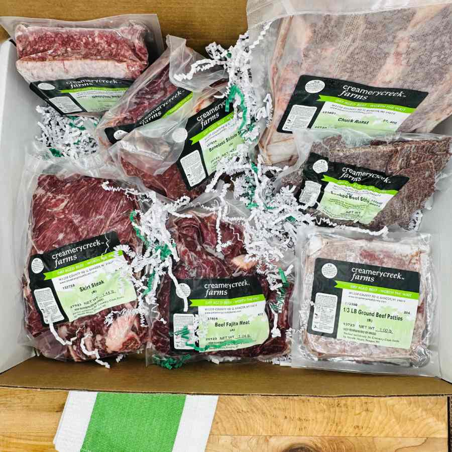 Dry Aged Beef Gift Box - 3 Sizes! - Creamery Creek Farms