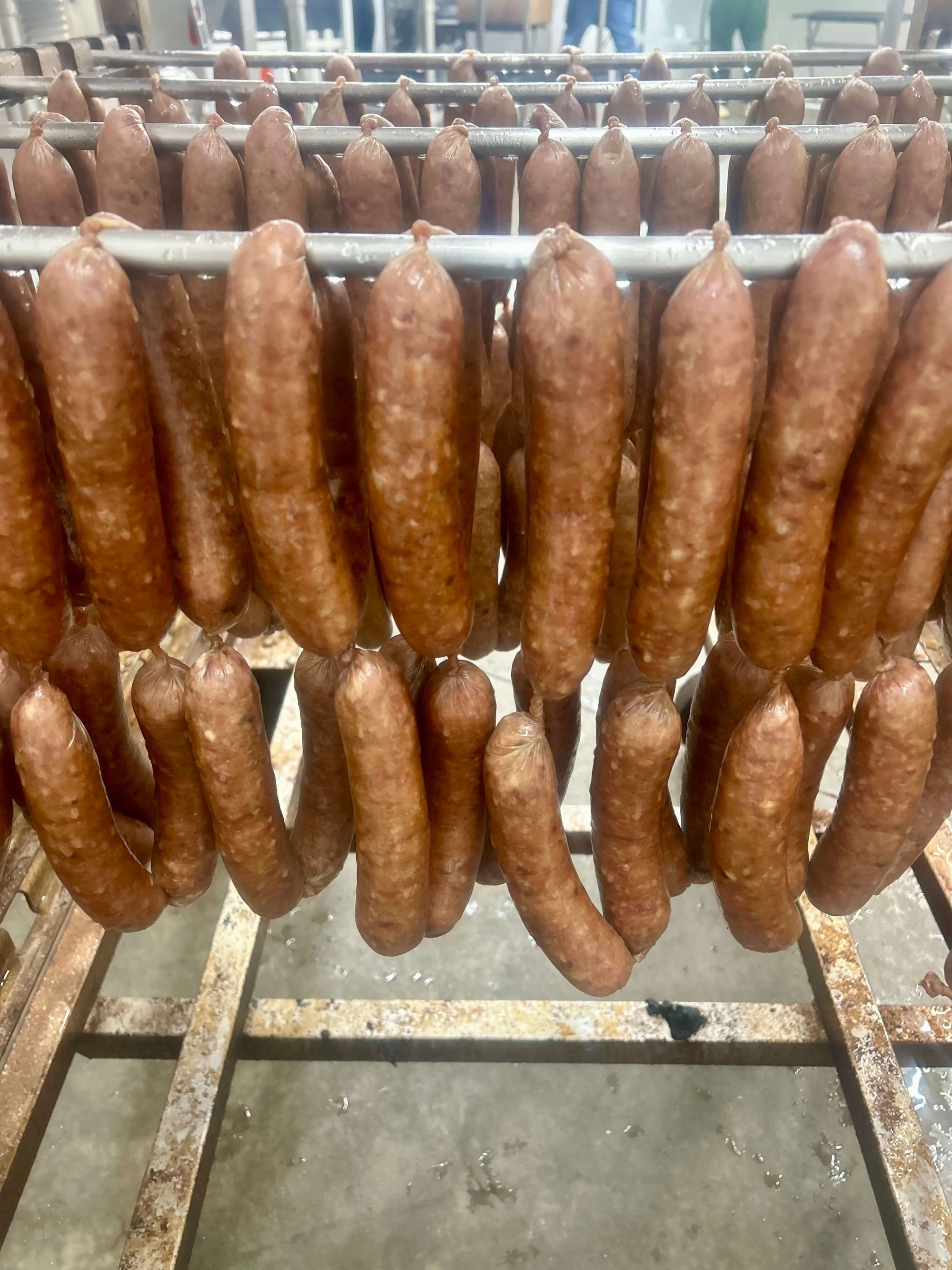 dry aged beef smoked farmhouse brats