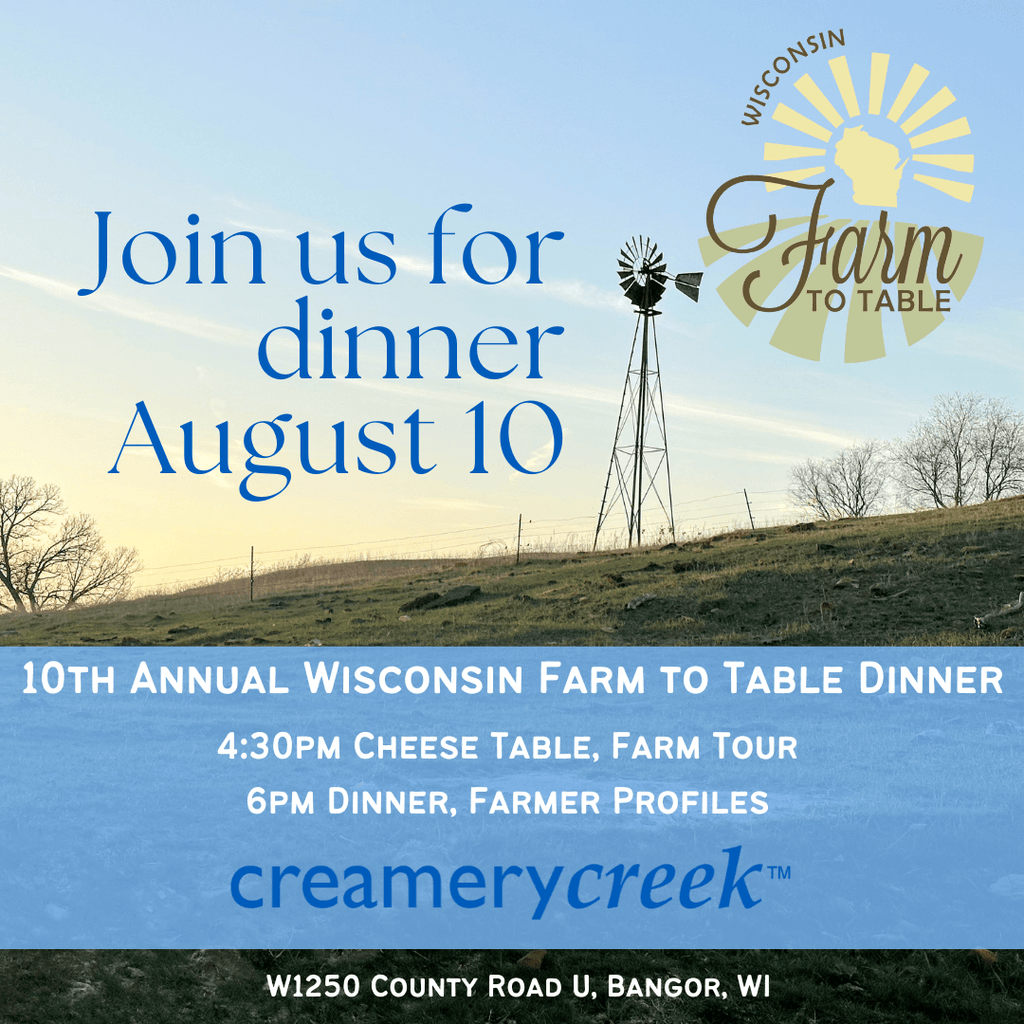 Wisconsin Farm to Table Dinner eTicket - Creamery Creek Farms