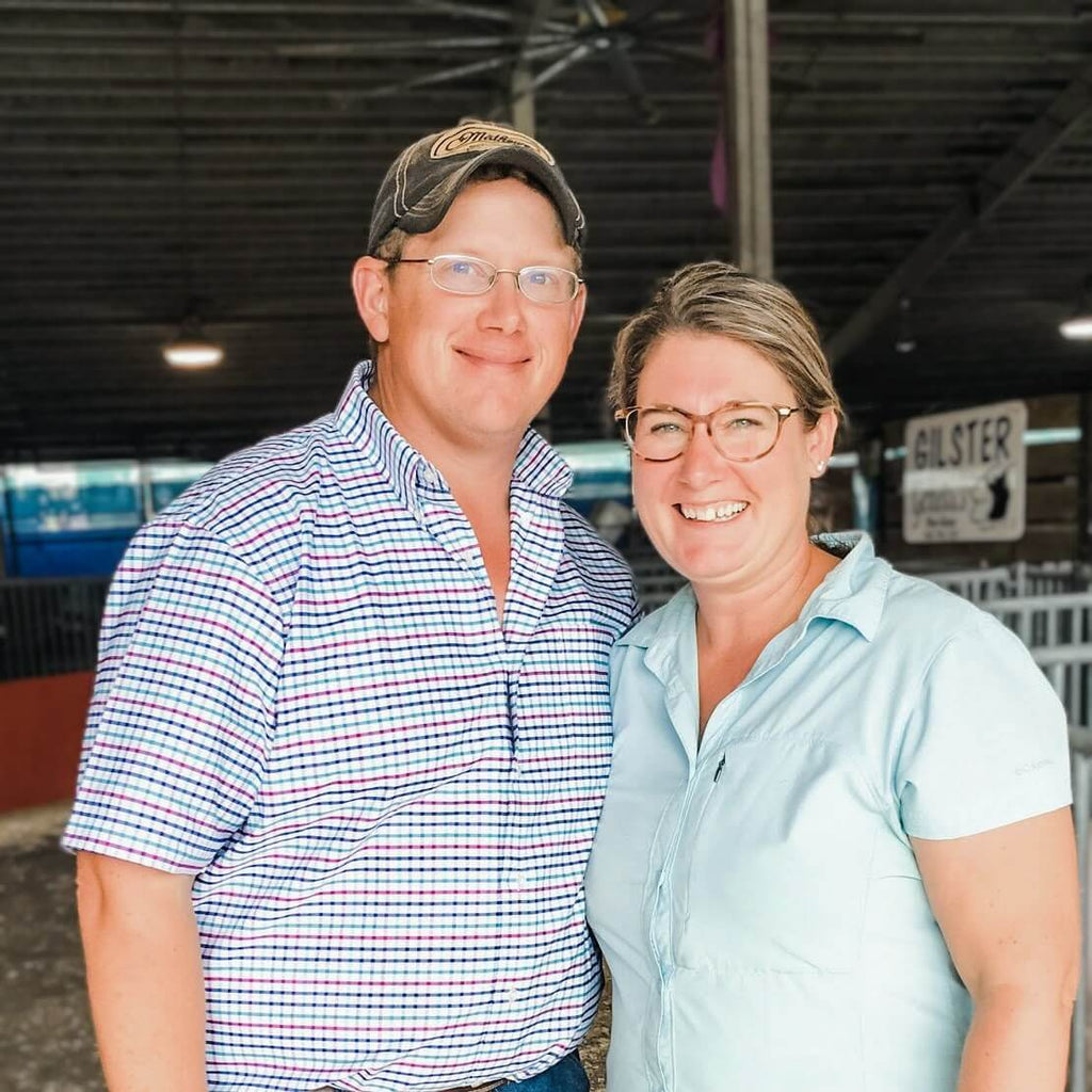 Justin and Louisa Peterson at State fair