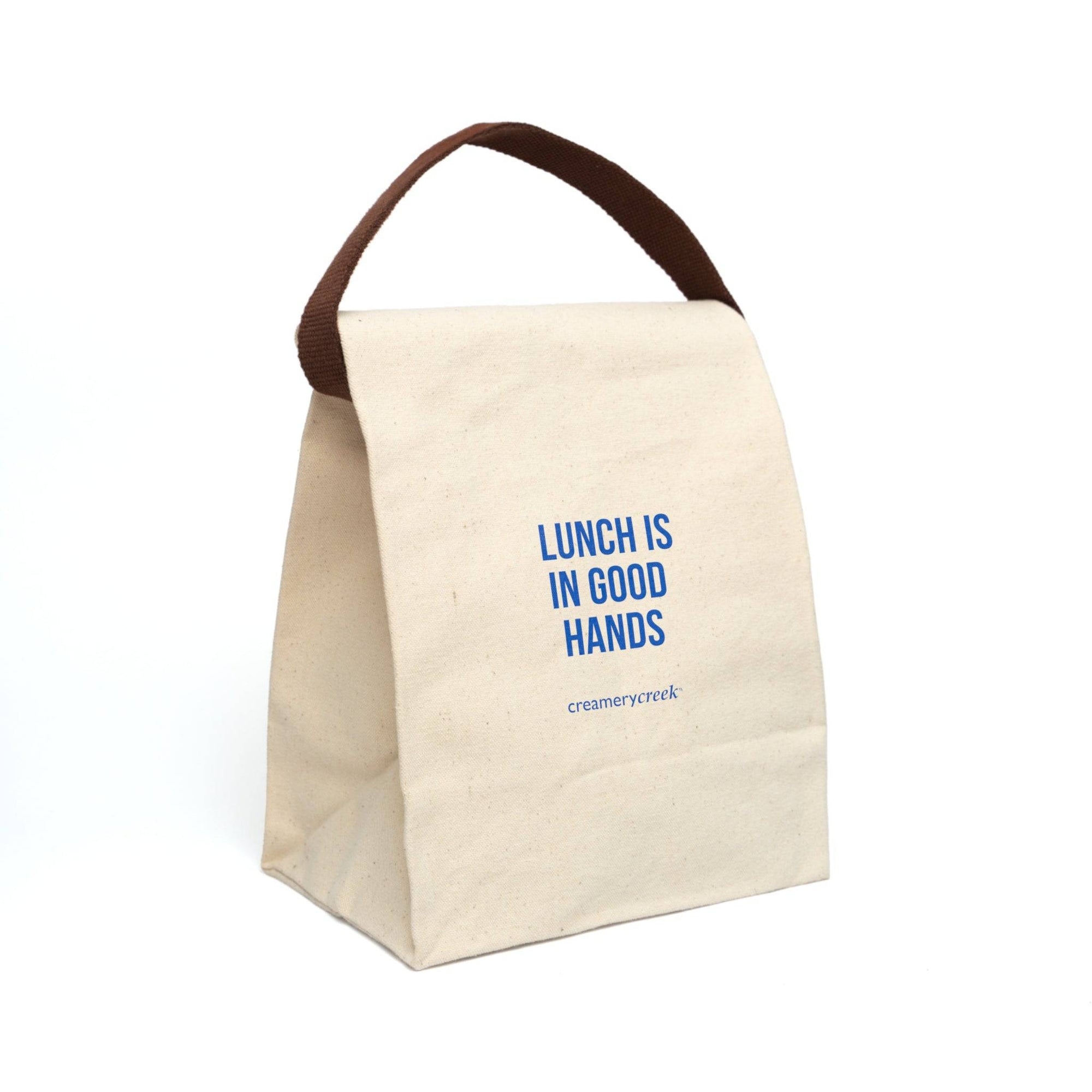 Creamery Creek Canvas Lunch Bag With Strap - Creamery Creek Farms