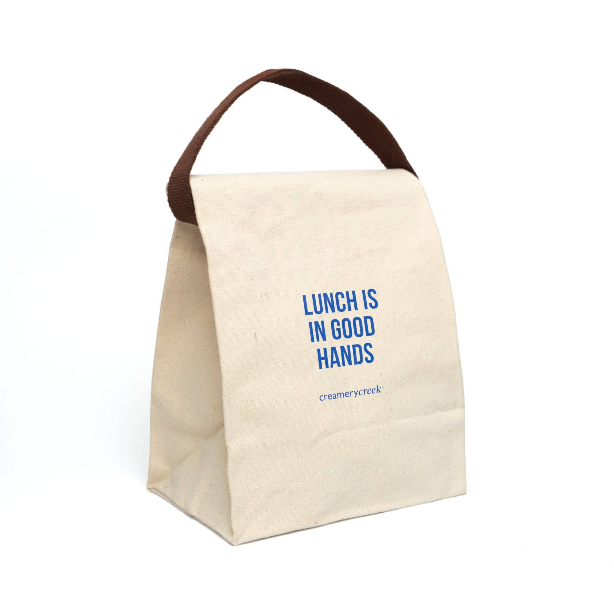 Creamery Creek Canvas Lunch Bag With Strap - Creamery Creek Farms