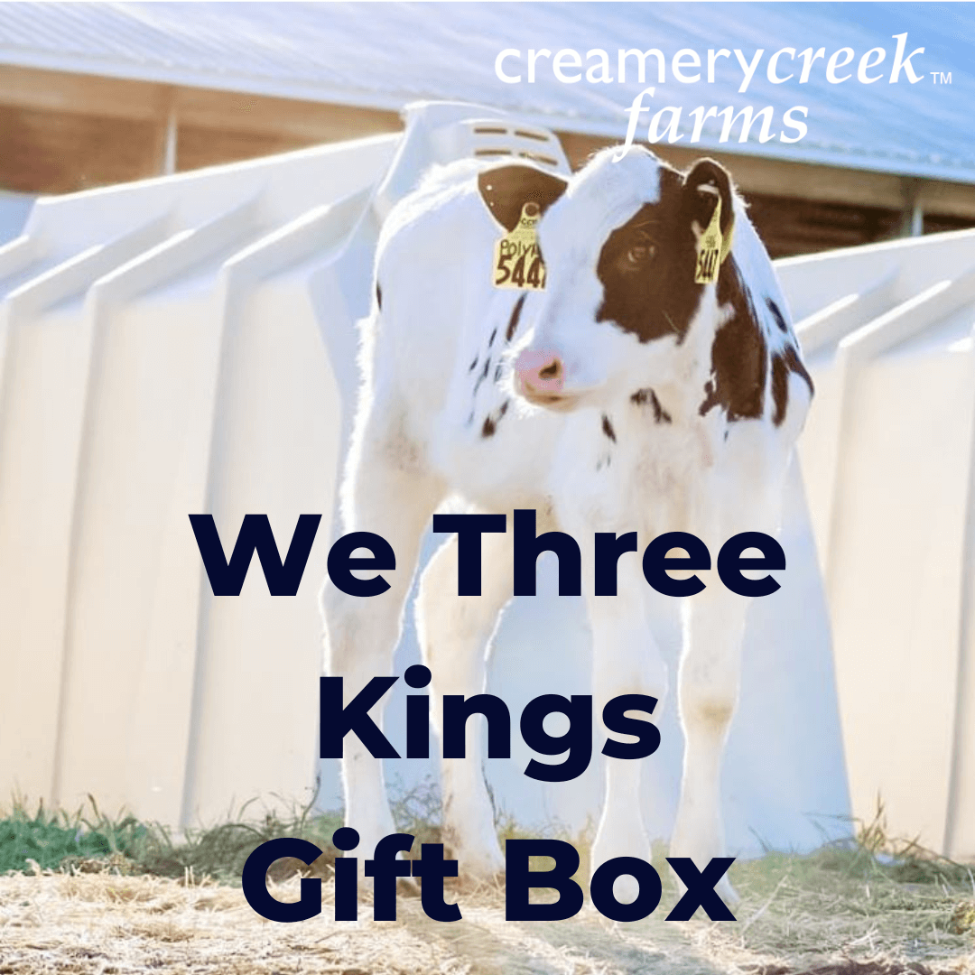 We Three Kings Gift Box - Butter and Cheese - Creamery Creek Farms