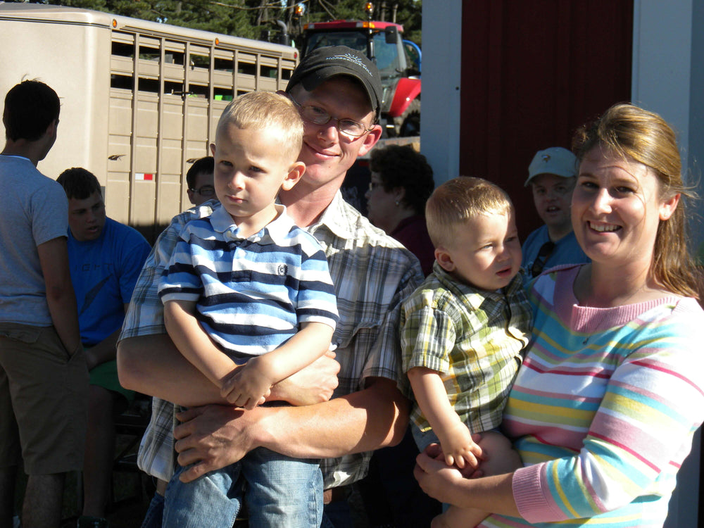 Peterson Family at the 2010 Dairy Breakfast on the Farm