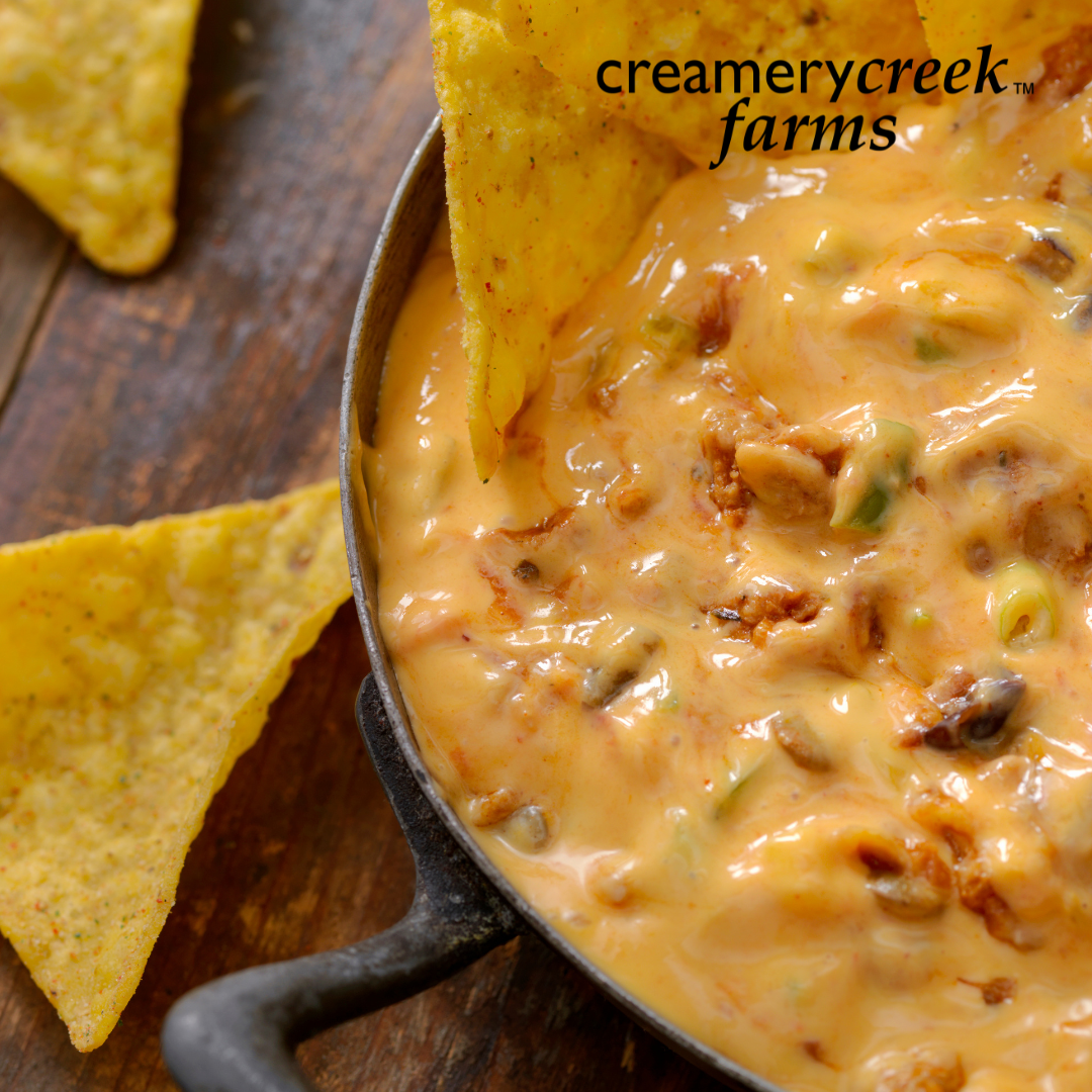 Dry Aged Ground Beef Cheeseburger Dip
