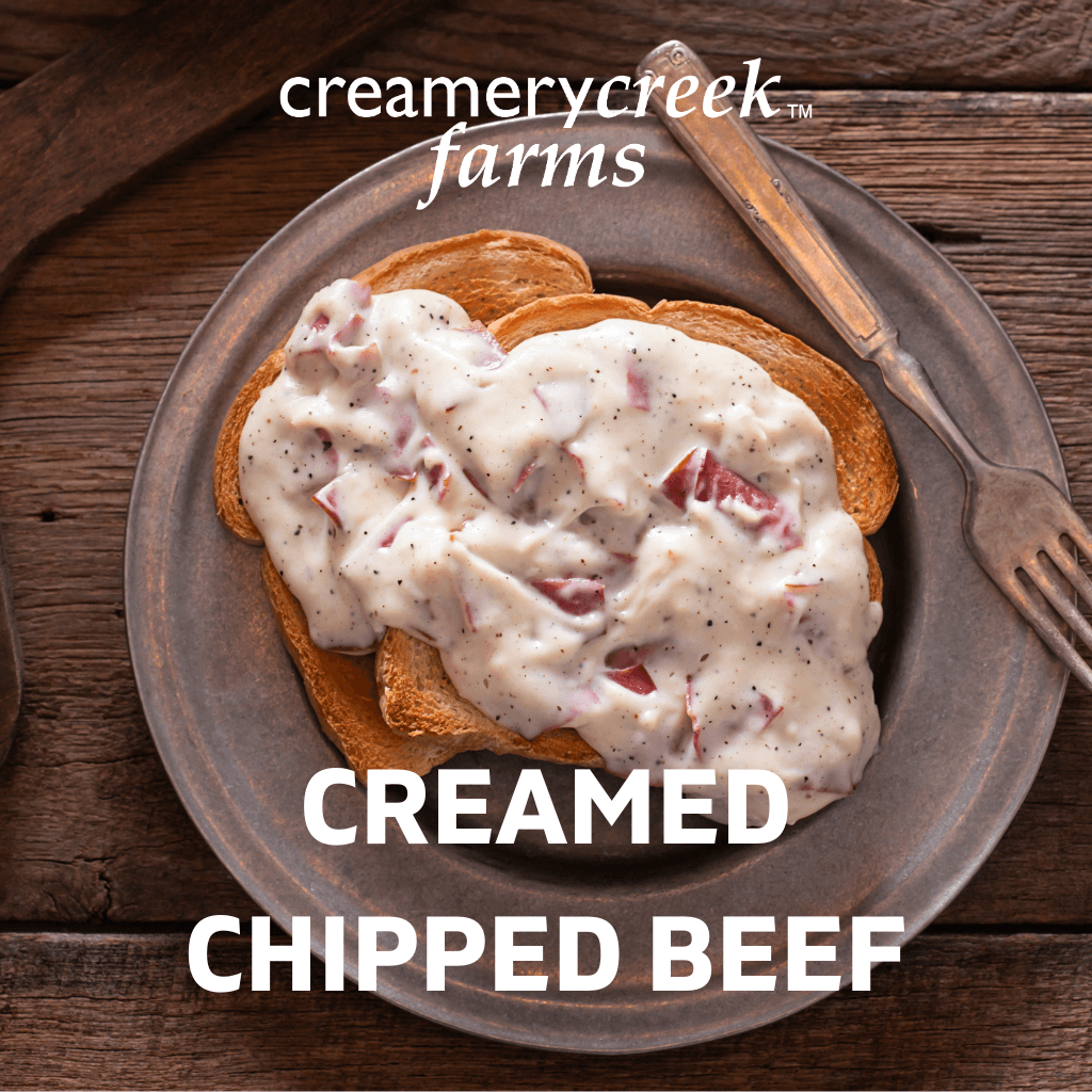 Creamed Chipped Beef on Toast