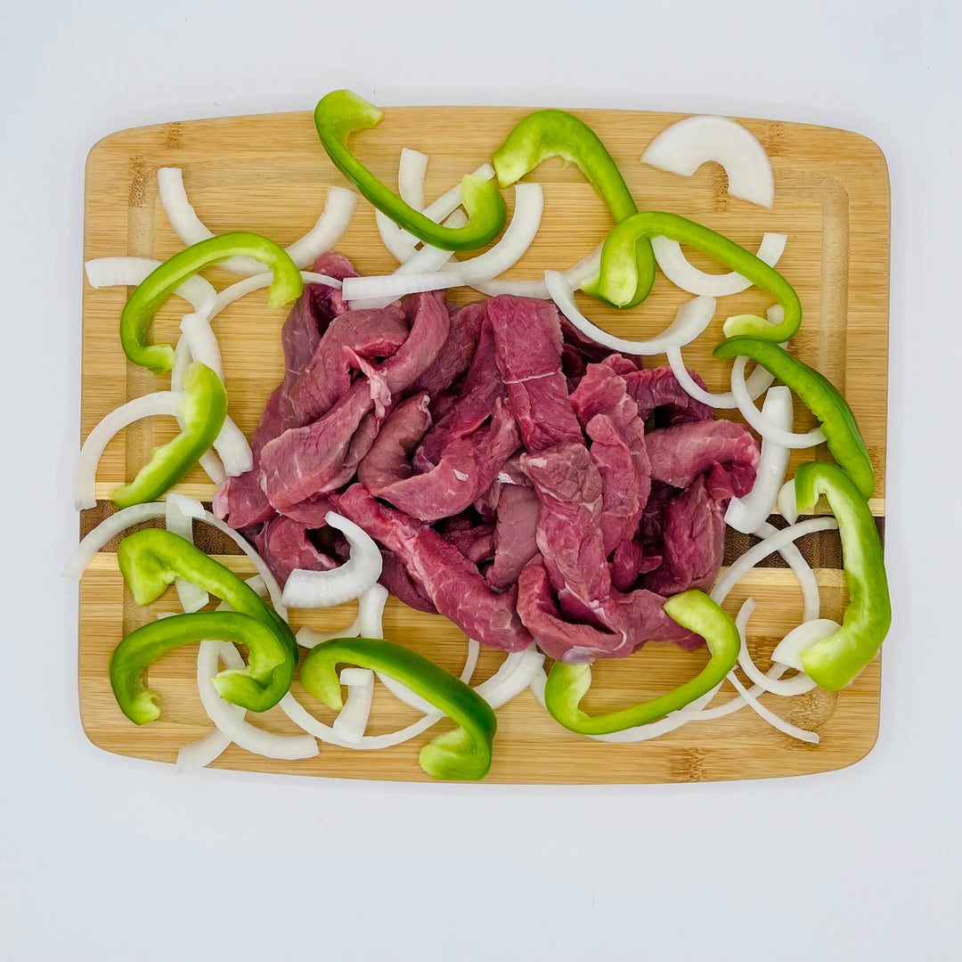 Dry Aged Beef Sirloin Steak Fajita Strips