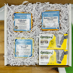 Silent Night Gift Box - Cheese and Butter - Creamery Creek Farms