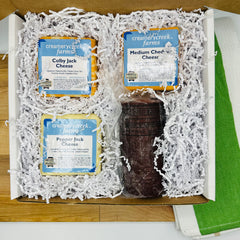 O Holy Night Gift Box - Meat and Cheese - Creamery Creek Farms