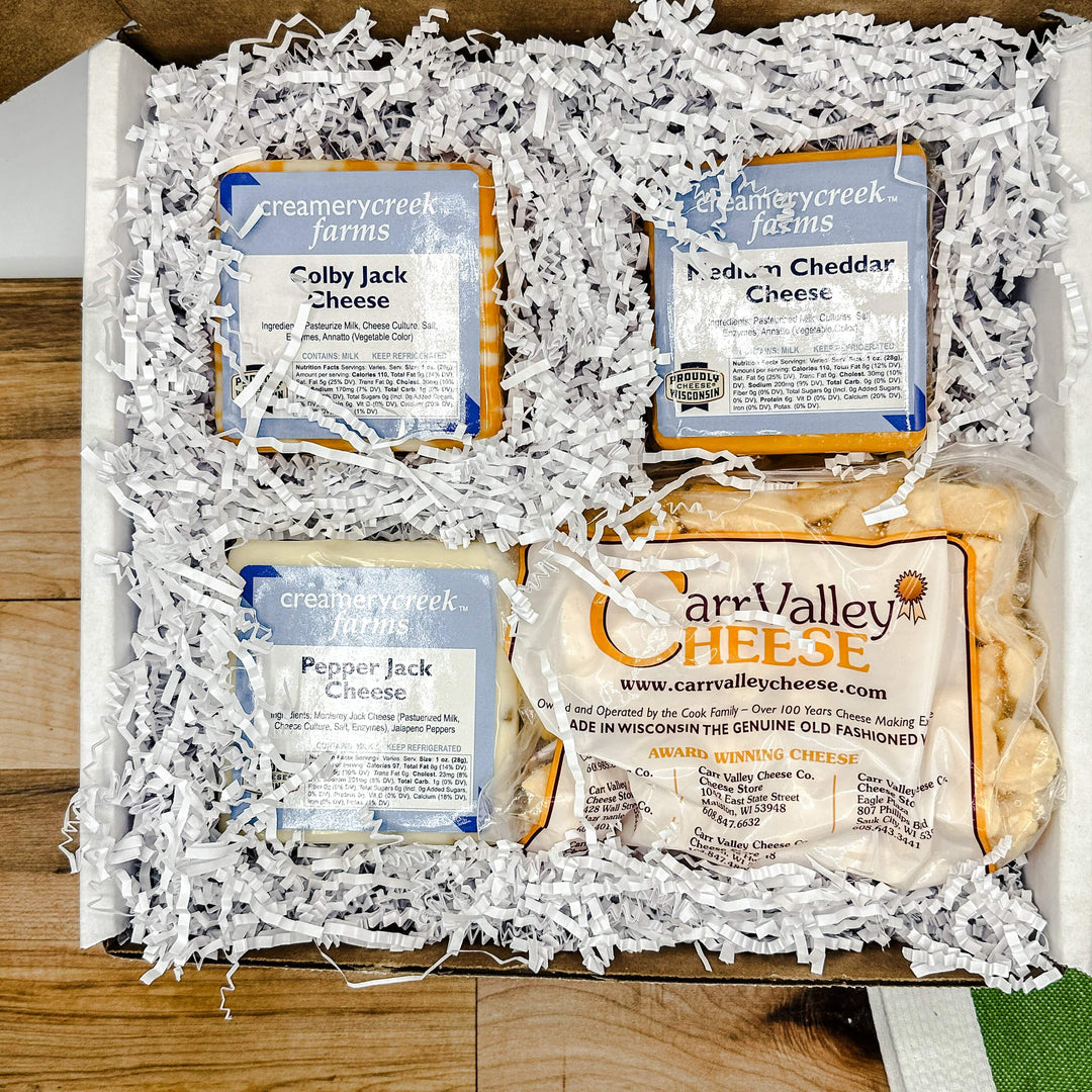 O Christmas Tree Gift Box - Cheese Only - Creamery Creek Farms