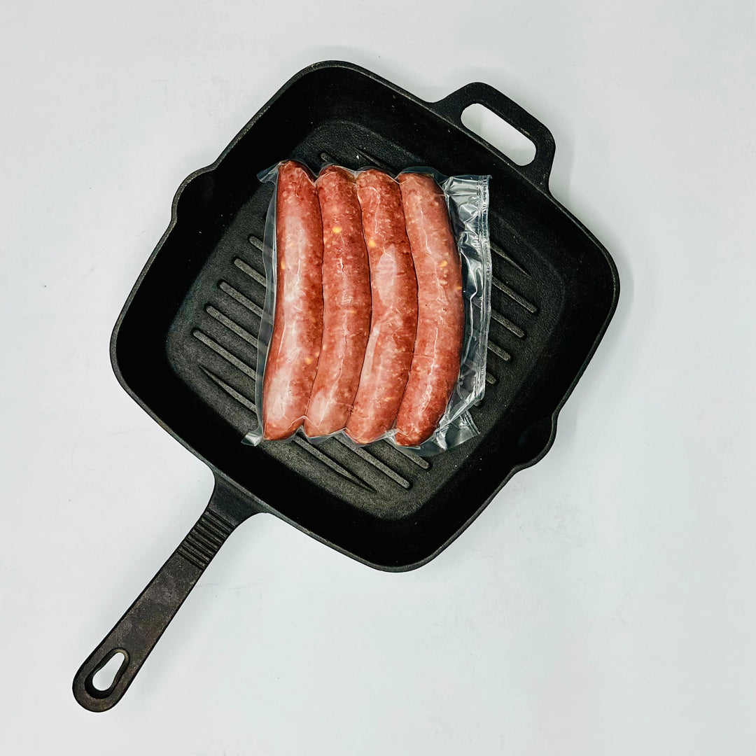 Smoked Farmhouse Brats with Cheese