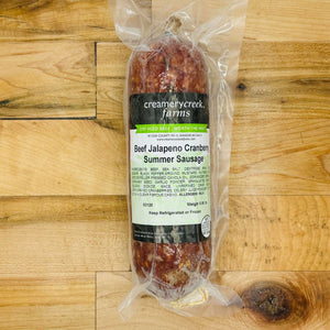 All Beef Summer Sausage - Creamery Creek Farms