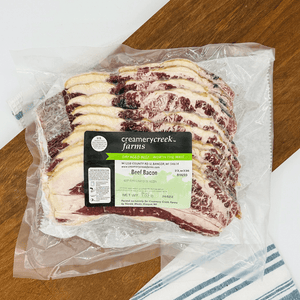 Dry Aged Short Rib Beef Bacon - Creamery Creek Farms