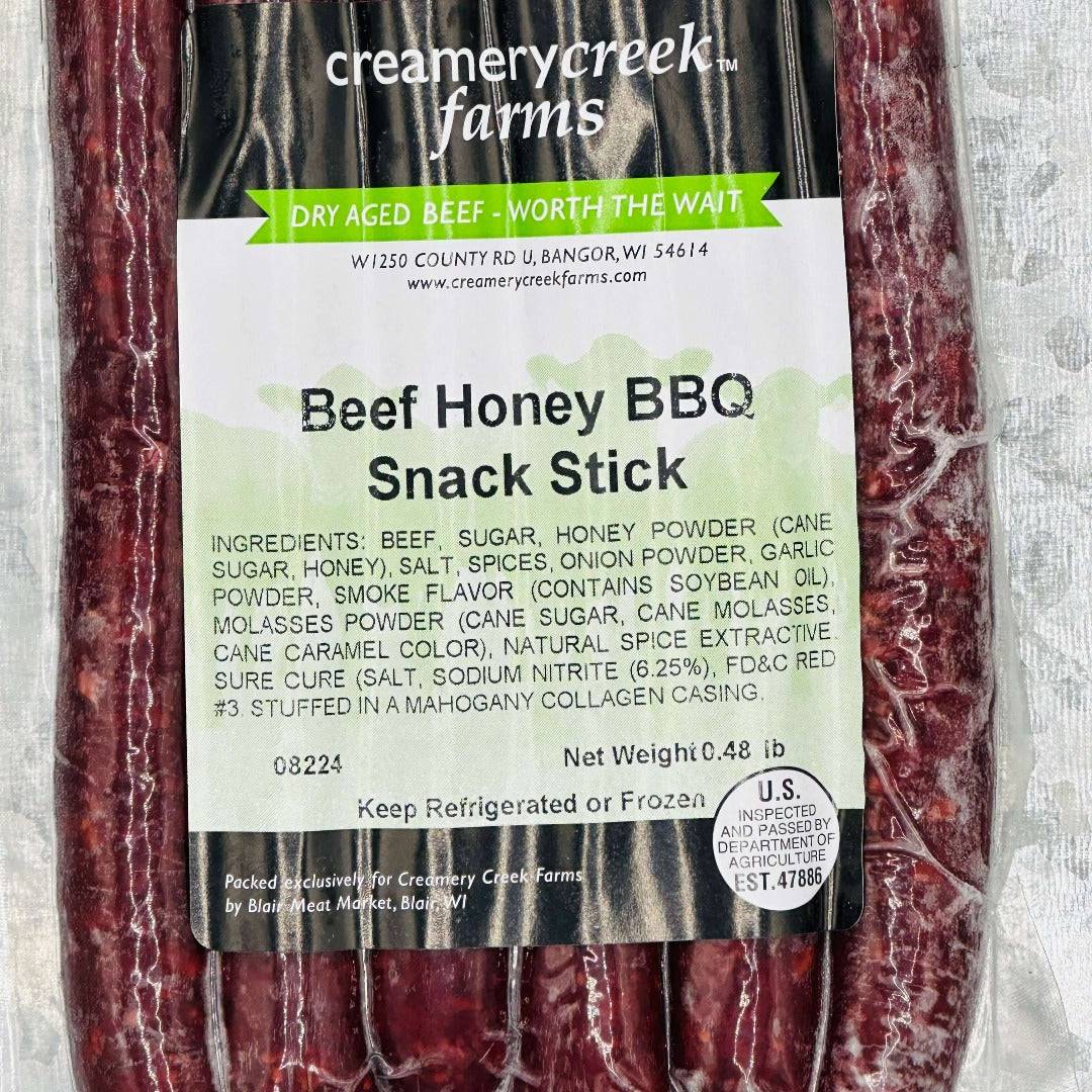 Ingredient label for Meat Snacks