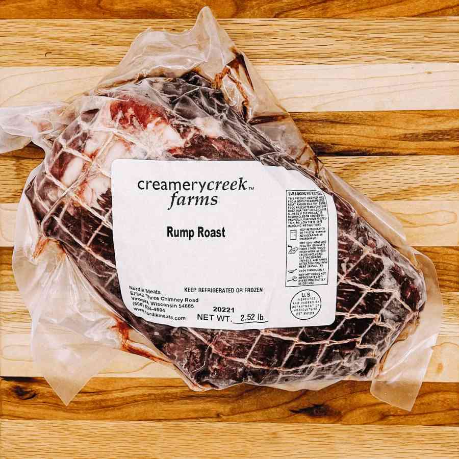 Dry Aged Beef Rump Roast - Creamery Creek Farms