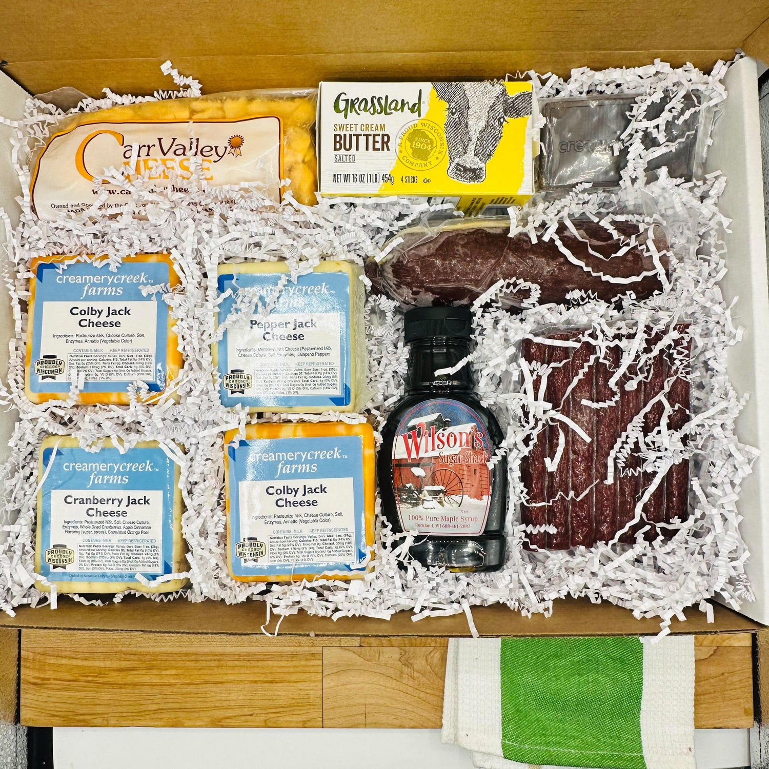 O Little Town of Bethlehem Gift Box - Meat, Cheese, More - Creamery Creek Farms