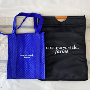 Creamery Creek Farms Recycled Thermal Tote - Creamery Creek Farms