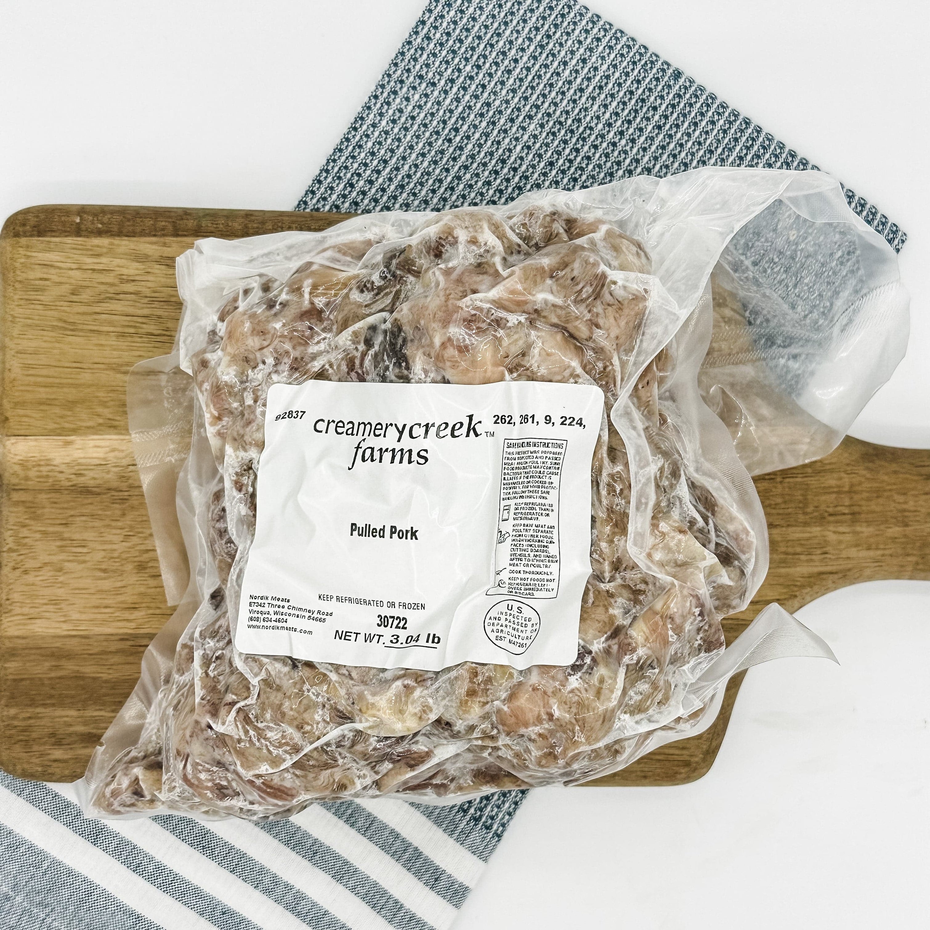 Duroc Pork Shoulder - Precooked Pulled Pork | Creamery Creek Farms