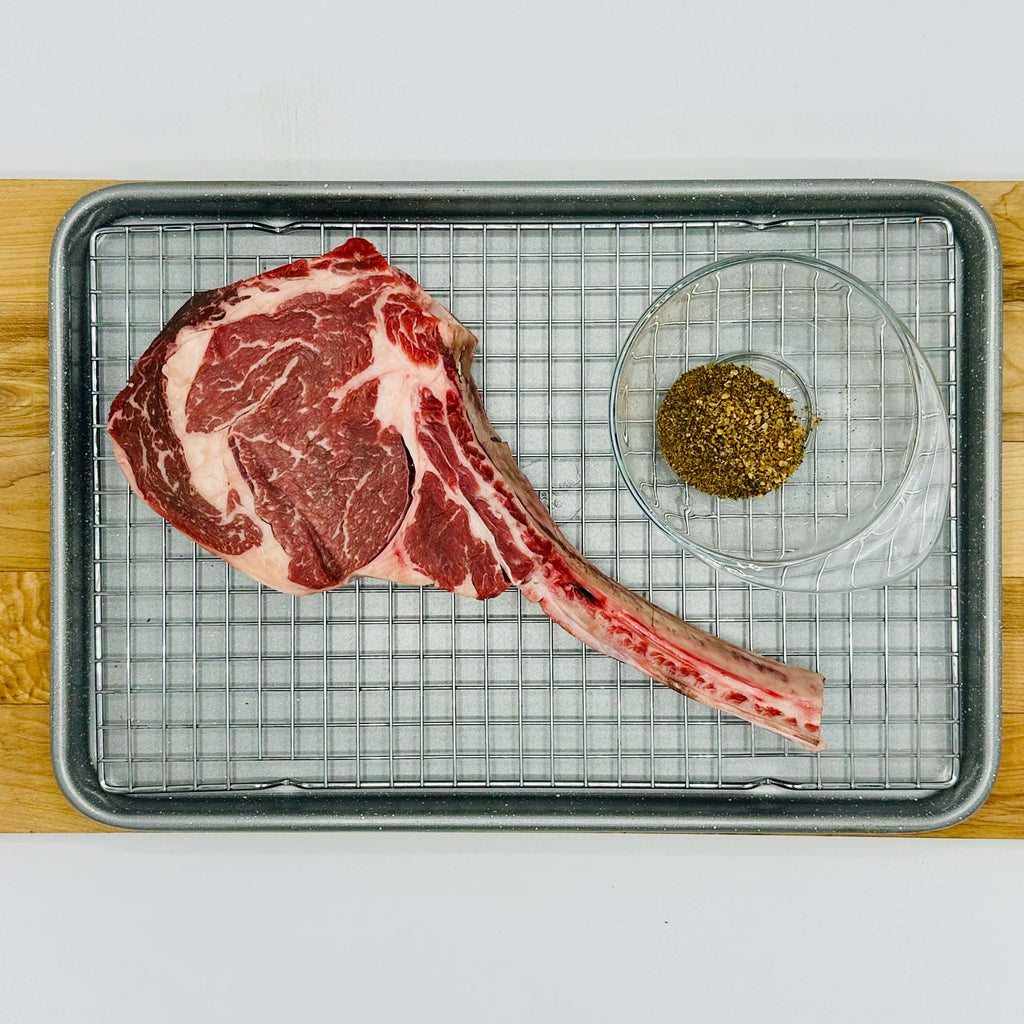 Dry Aged Tomahawk Steak - Creamery Creek Farms