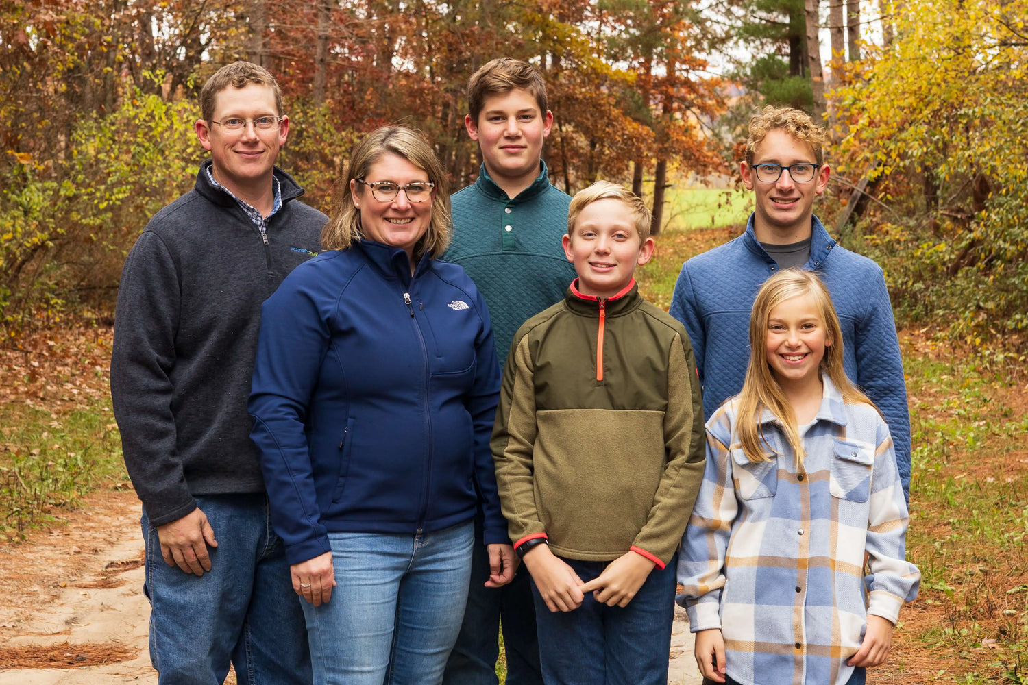 Creamery Creek Farmers are the Peterson Family