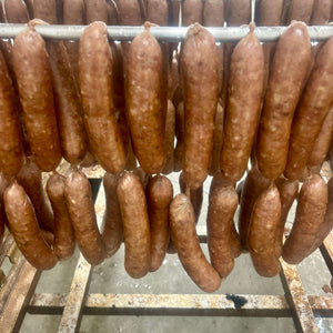 dry aged beef smoked farmhouse brats