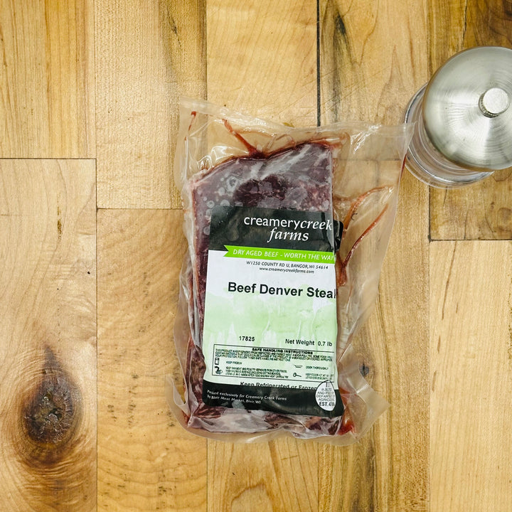 creamery creek farms dry aged beef denver steak