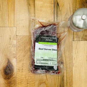 creamery creek farms dry aged beef denver steak