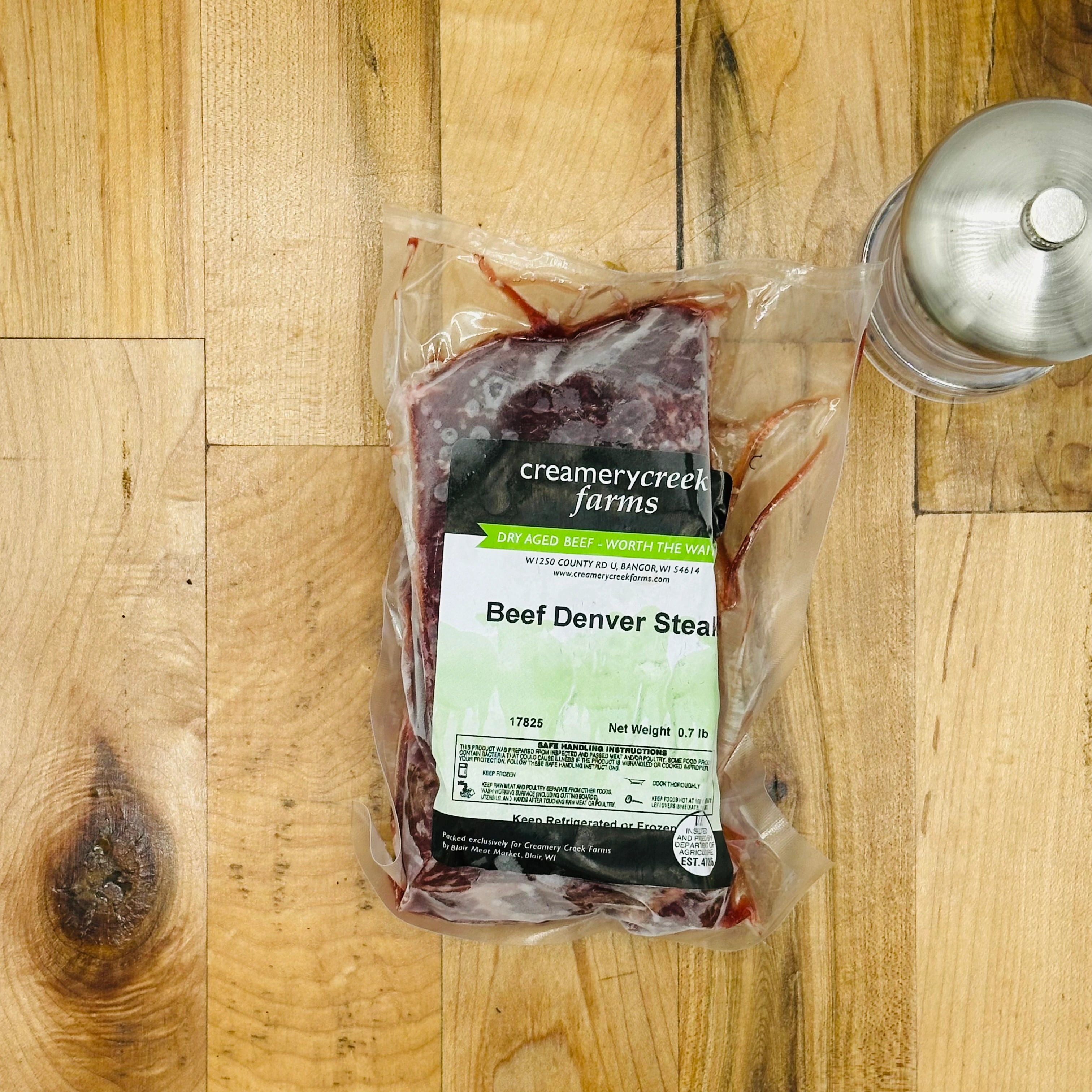 creamery creek farms dry aged beef denver steak