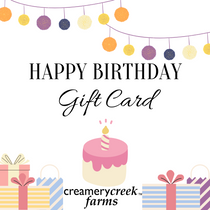 Creamery Creek Gift Card - Creamery Creek Farms