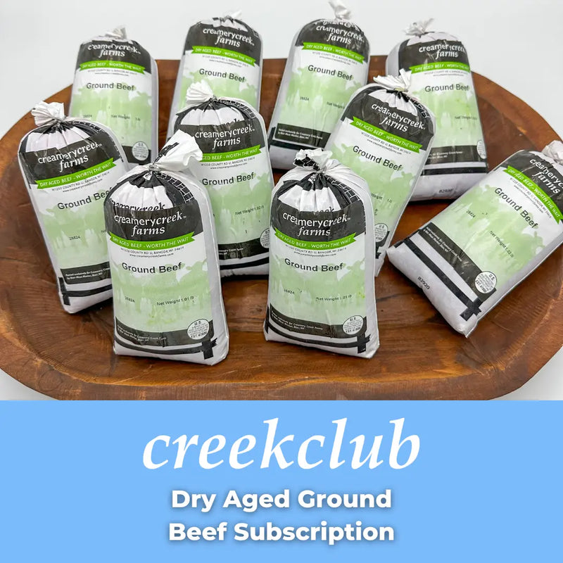 creekclub Ground Beef Subscription from Creamery Creek Farms