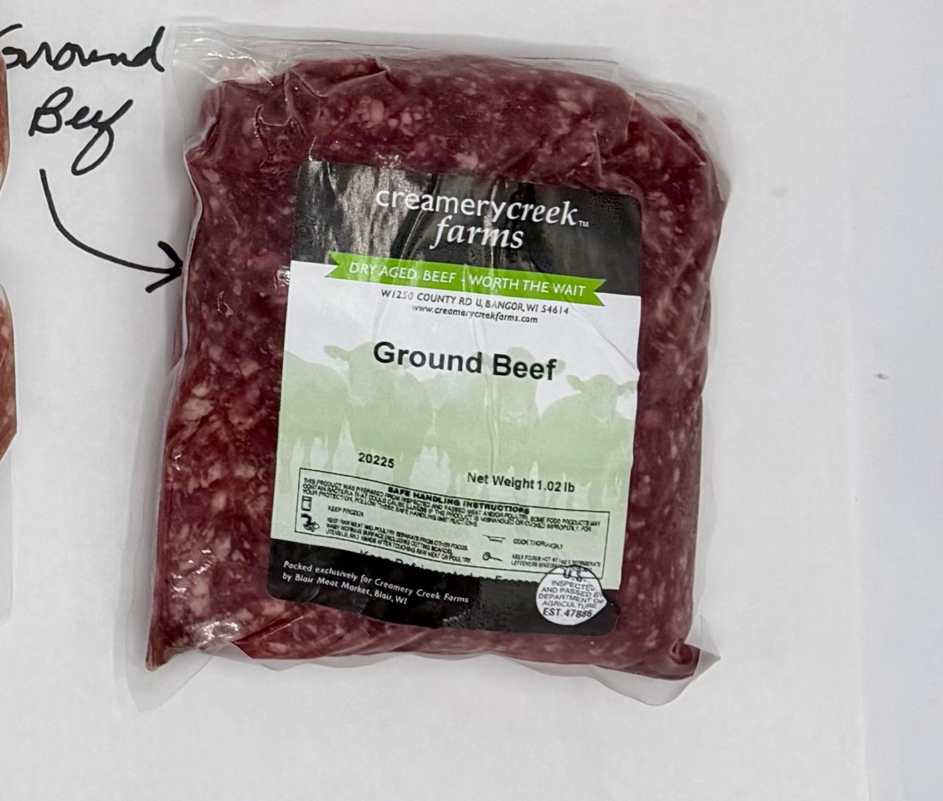 その他 BEEF Dry Aged Ground Beef 85/15 – Creamery Creek Farms