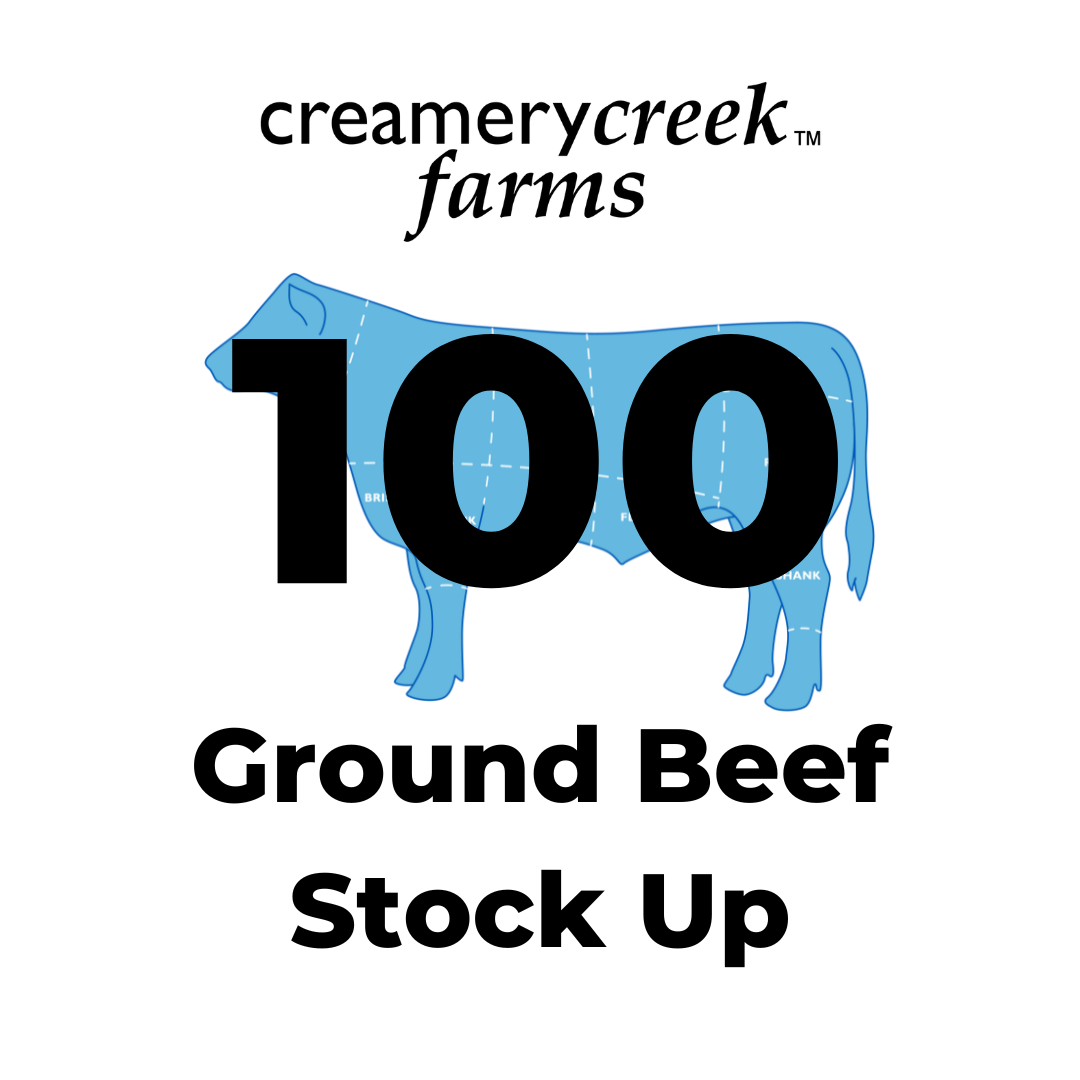 Dry Aged Ground Beef Stock Up - 100lbs