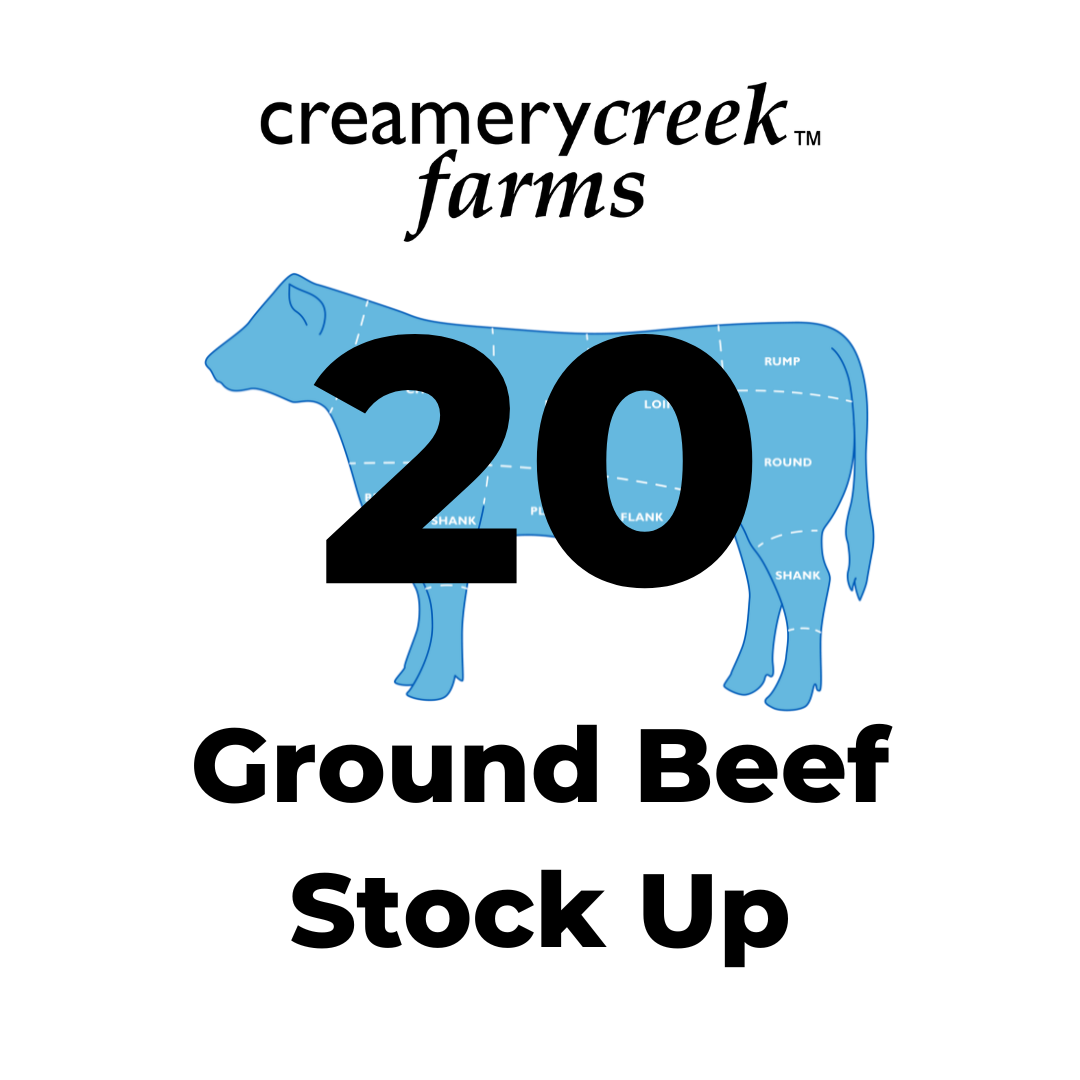 Dry Aged Ground Beef Stock Up - 20lbs