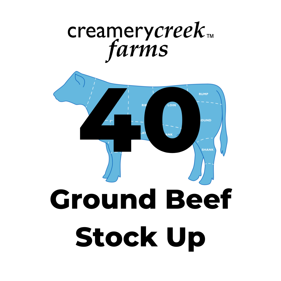 Dry Aged Ground Beef Stock Up - 40lbs