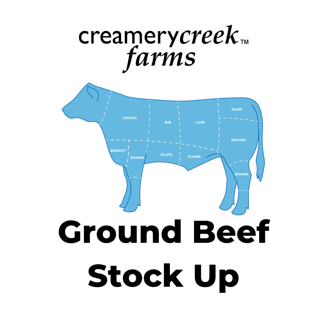 Dry Aged Ground Beef Stock Up - 20lbs, 40lbs, or 100lbs