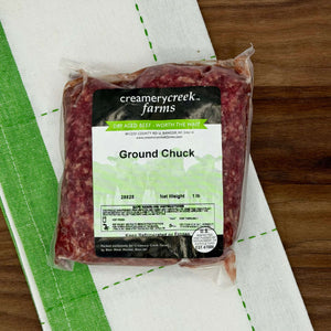 Dry Aged Ground Chuck from Creamery Creek Farms