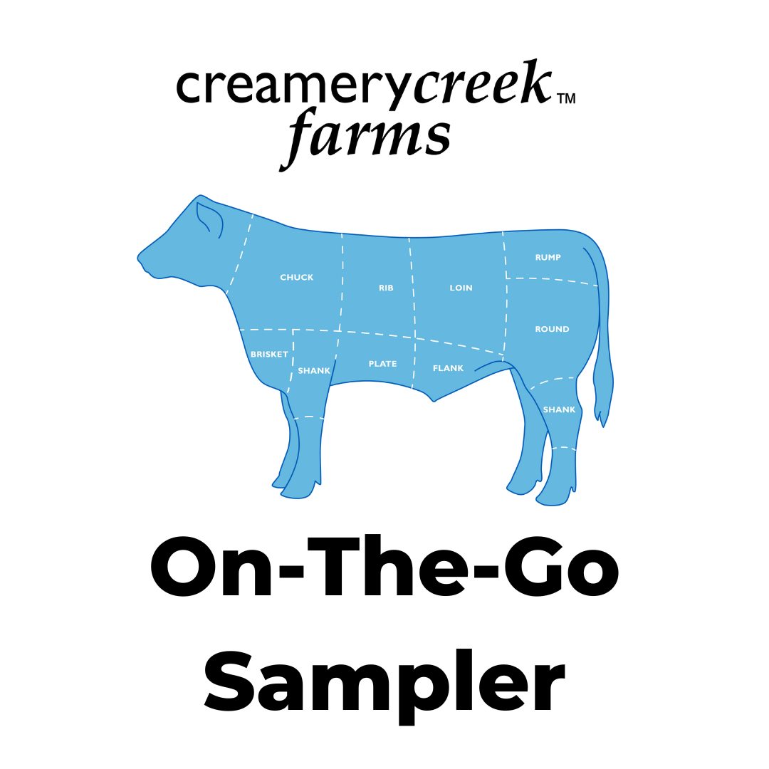 on the go snack sampler bundle creamery creek farms