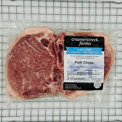 creamery creek farms duroc pork chops pair