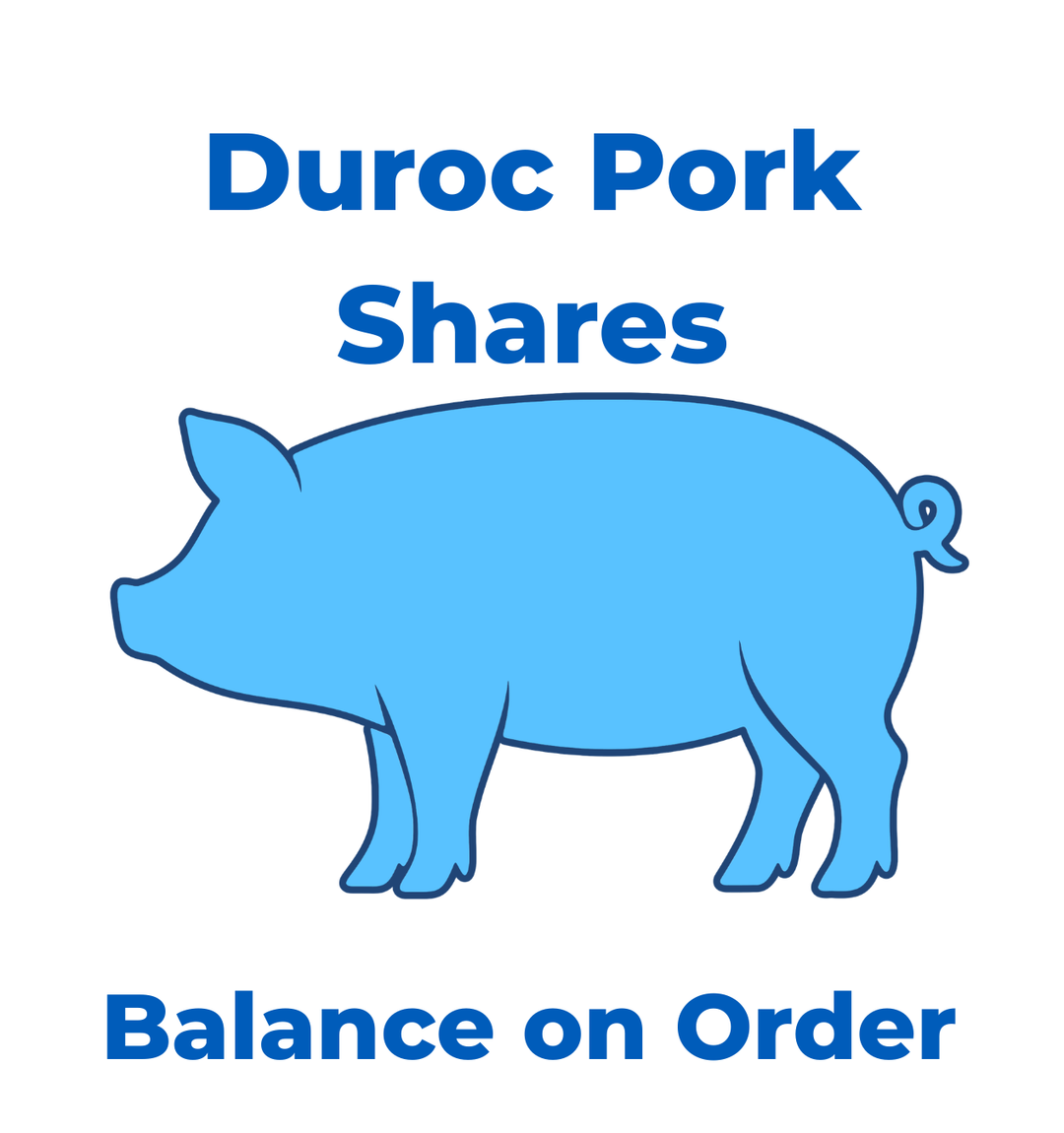 Duroc Pork Share - Half Hog