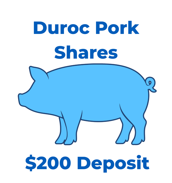 Duroc Pork Share - Half Hog