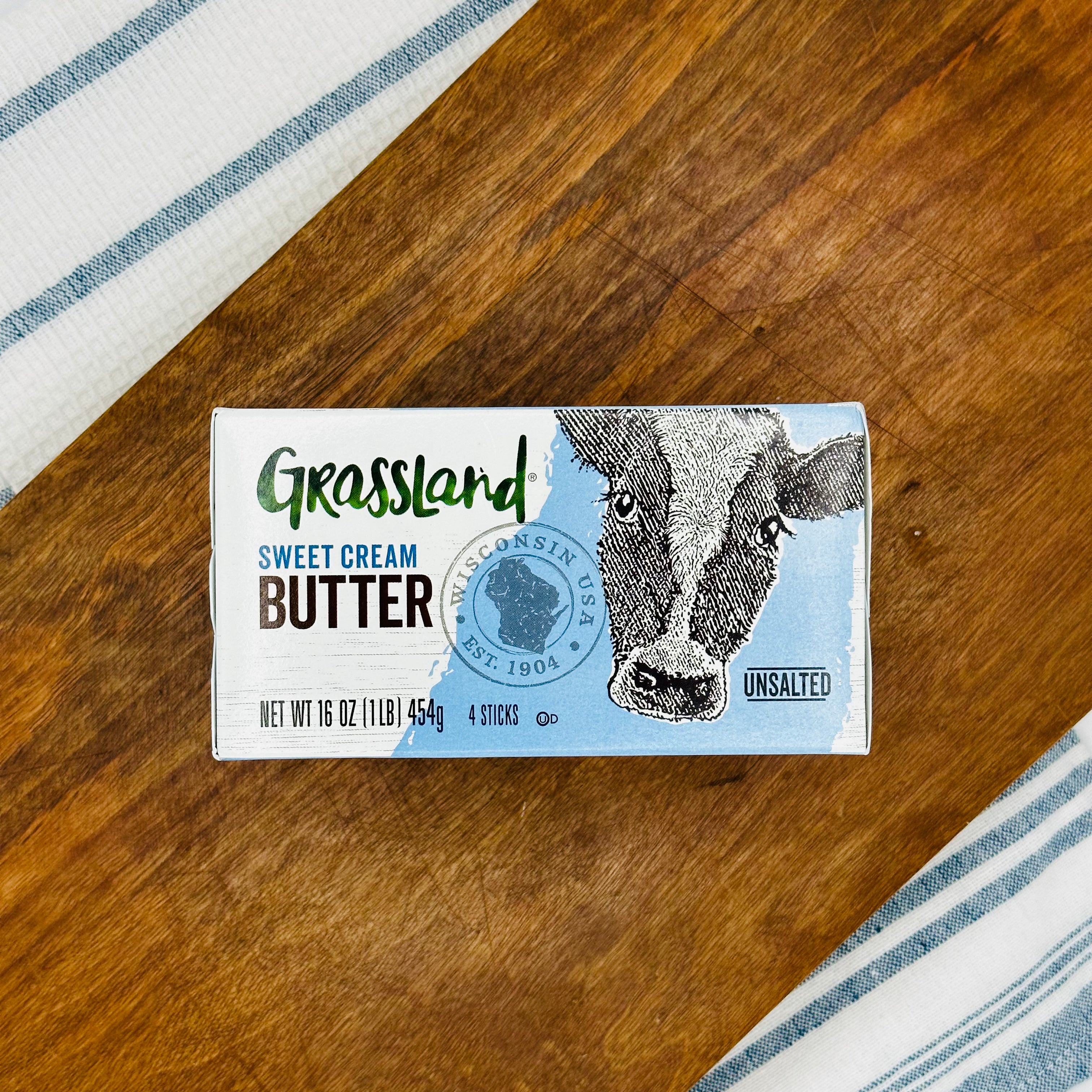Grassland AA Butter Unsalted from Creamery Creek Farms